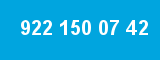 922 150 07 42